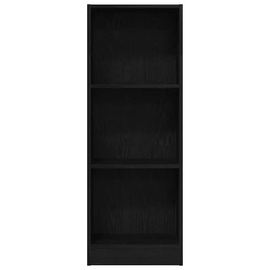 Bibliothèque en chêne noir 40 x 24 x 109 cm bois d'ingénierie - 4