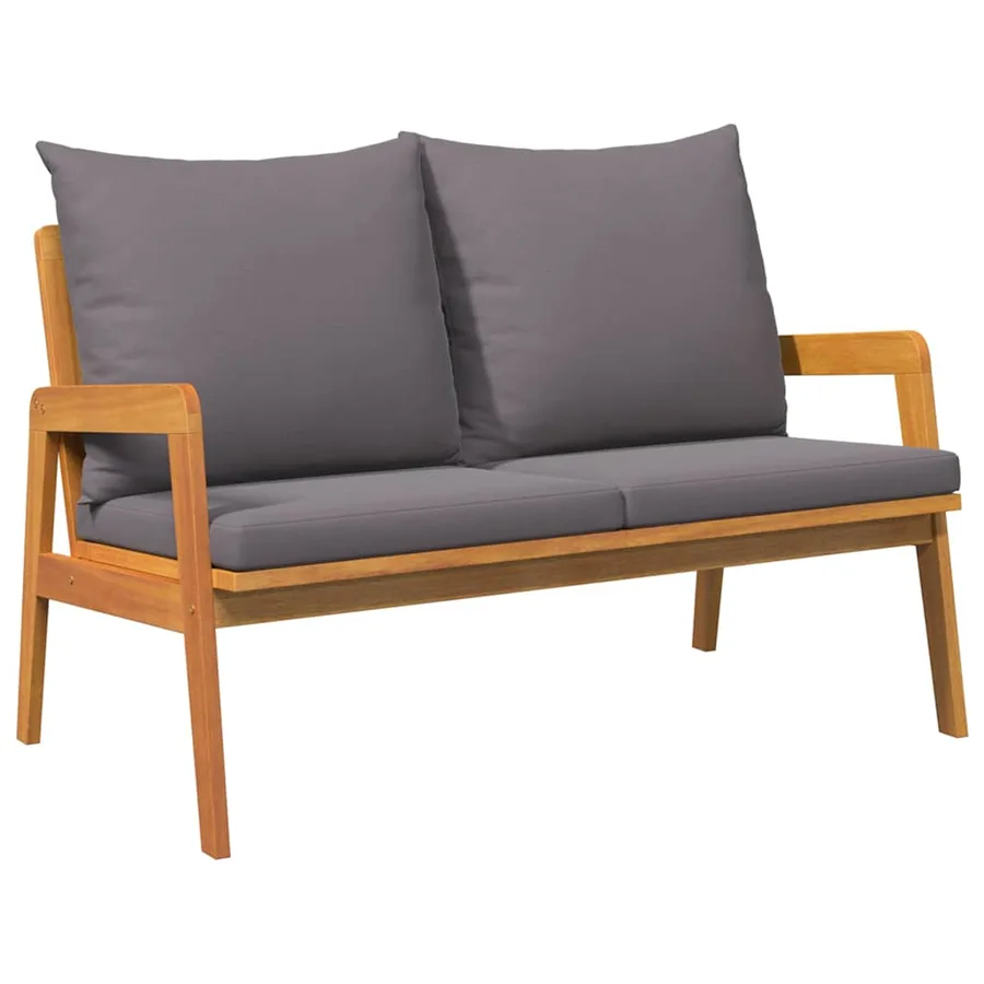 Ensemble bistrot 2 pcs Huile Naturelle Bois d'Acacia Massif - 5