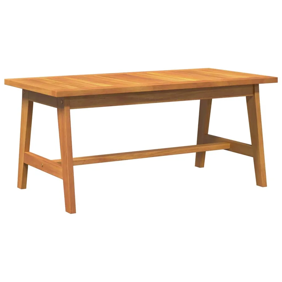 Ensemble bistrot 2 pcs Huile Naturelle Bois d'Acacia Massif - 6
