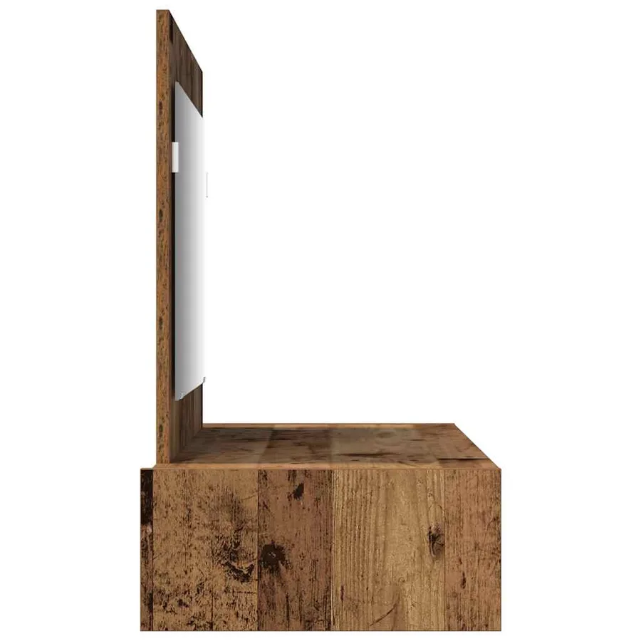 Table de Toilette Marron 100 x 40 x 70 cm Bois d'ingénierie - 7