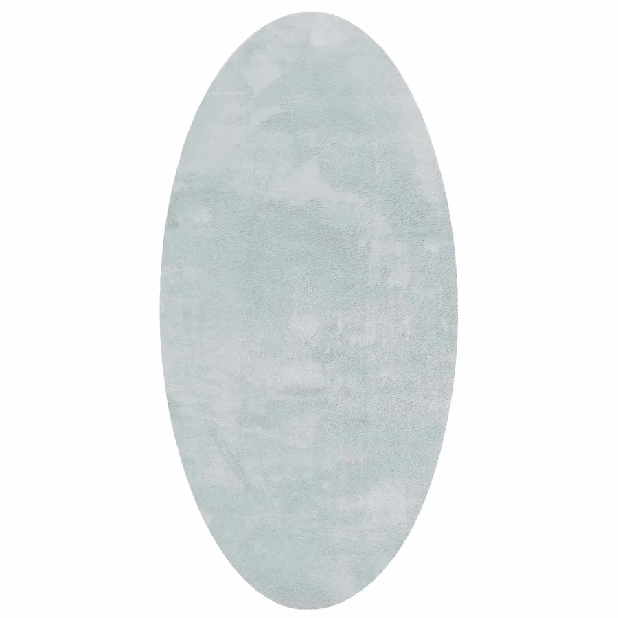 Tapis de surface ovale HUARTE Gris 100 x 200 cm 100% Polyester - 2
