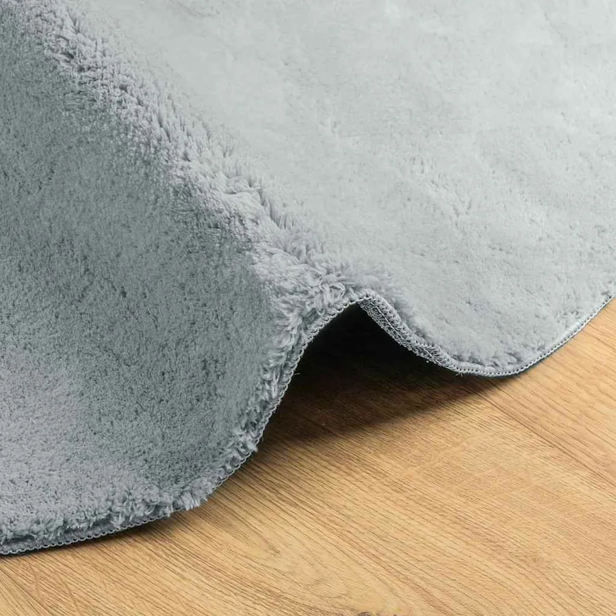 Tapis de surface HUARTE Gris 80 x 150 cm Polyester - 7