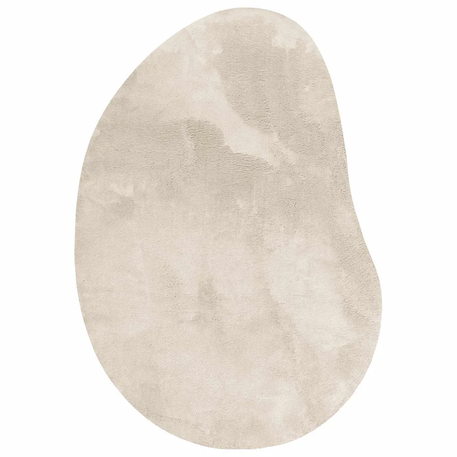 Tapis de surface HUARTE Beige 80 x 150 cm Polyester - 2