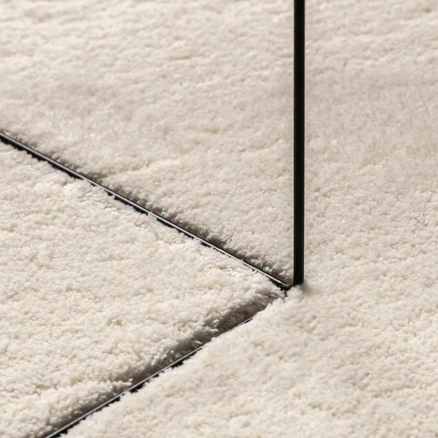 Tapis de surface HUARTE Beige 80 x 150 cm Polyester - 4