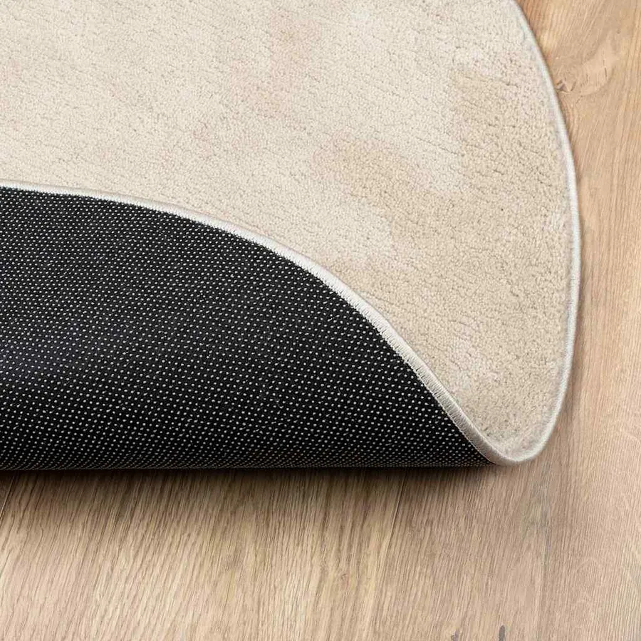 Tapis de surface HUARTE Beige 80 x 150 cm Polyester - 5