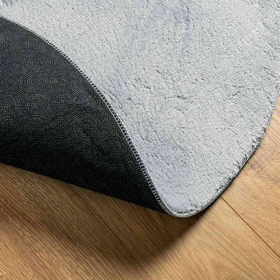 Tapis de surface HUARTE Gris 160 x 230 cm Polyester - 5