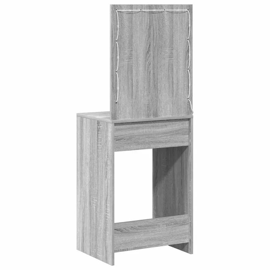 Table de Toilette avec tiroir Gris Sonoma 50 x 41 x 135 cm - 7