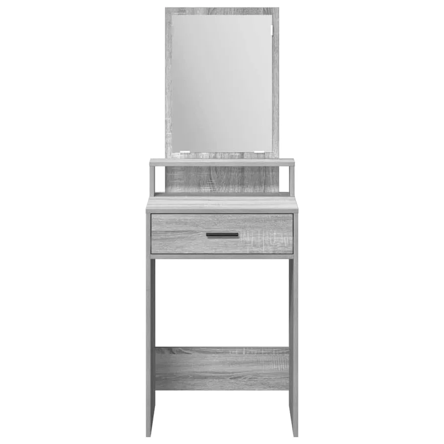 Table de Toilette avec tiroir Gris Sonoma 50 x 41 x 140 cm - 6