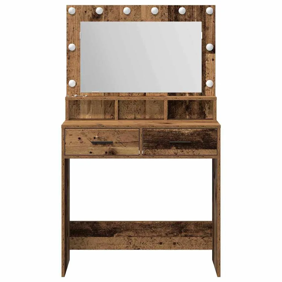 Table de Toilette avec tiroir Bois ancien 79 x 41 x 135 cm - 5