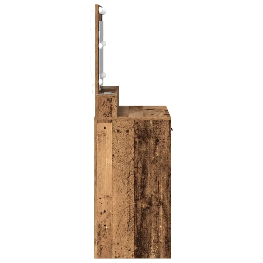 Table de Toilette avec tiroir Bois ancien 79 x 41 x 135 cm - 6