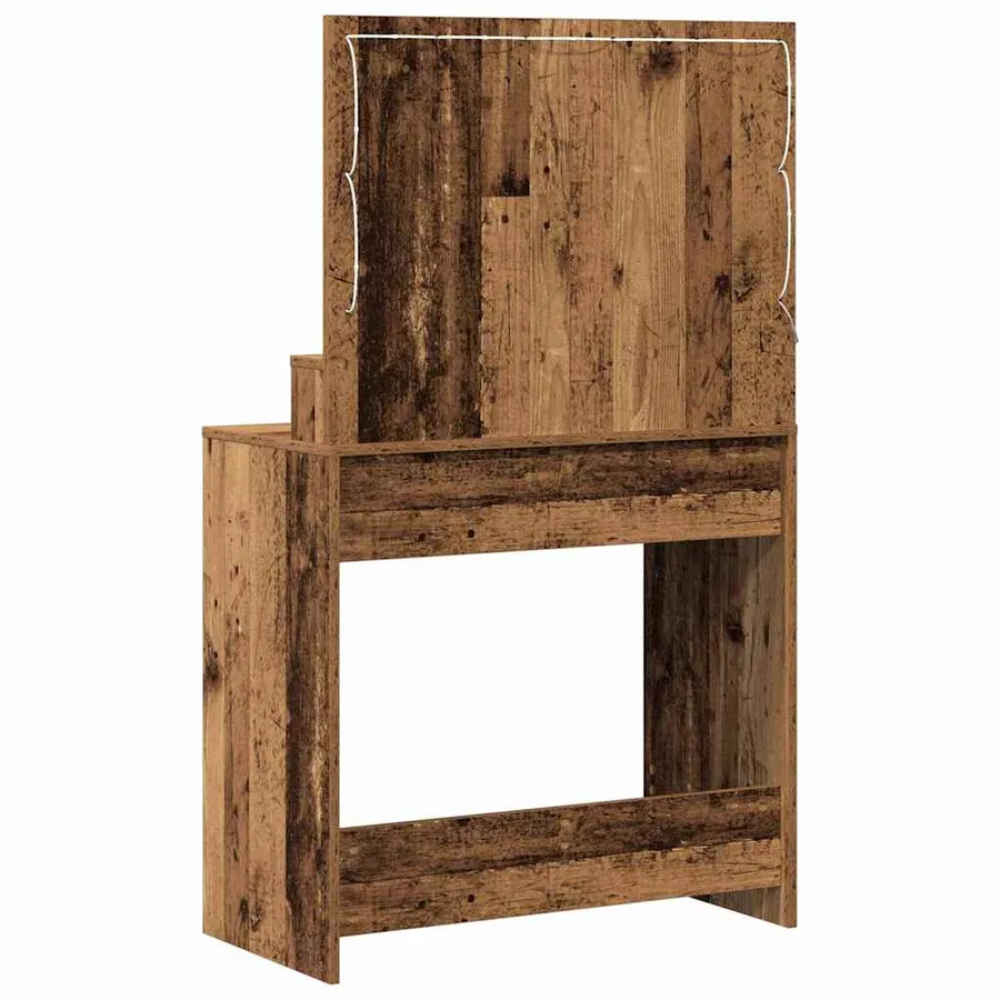 Table de Toilette avec tiroir Bois ancien 79 x 41 x 135 cm - 7
