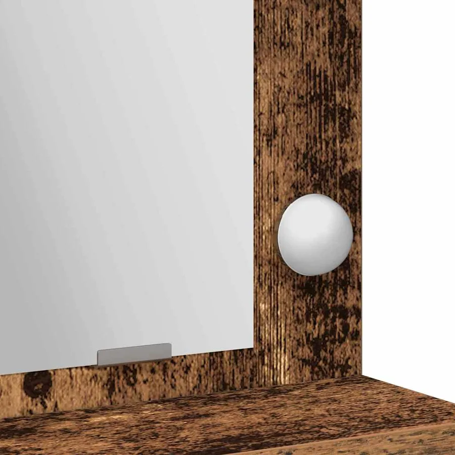 Table de Toilette avec tiroir Bois ancien 79 x 41 x 135 cm - 9