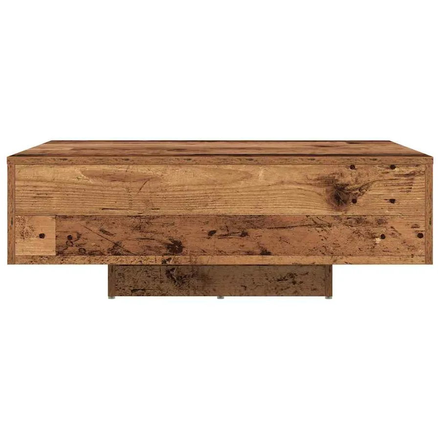 Table basse Bois ancien 85 x 55 x 31 cm Bois d'ingénierie - 6