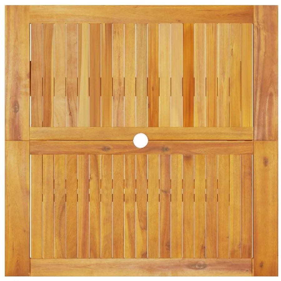 Ensemble de salle à manger pour jardin 5 pcs Marron - 10