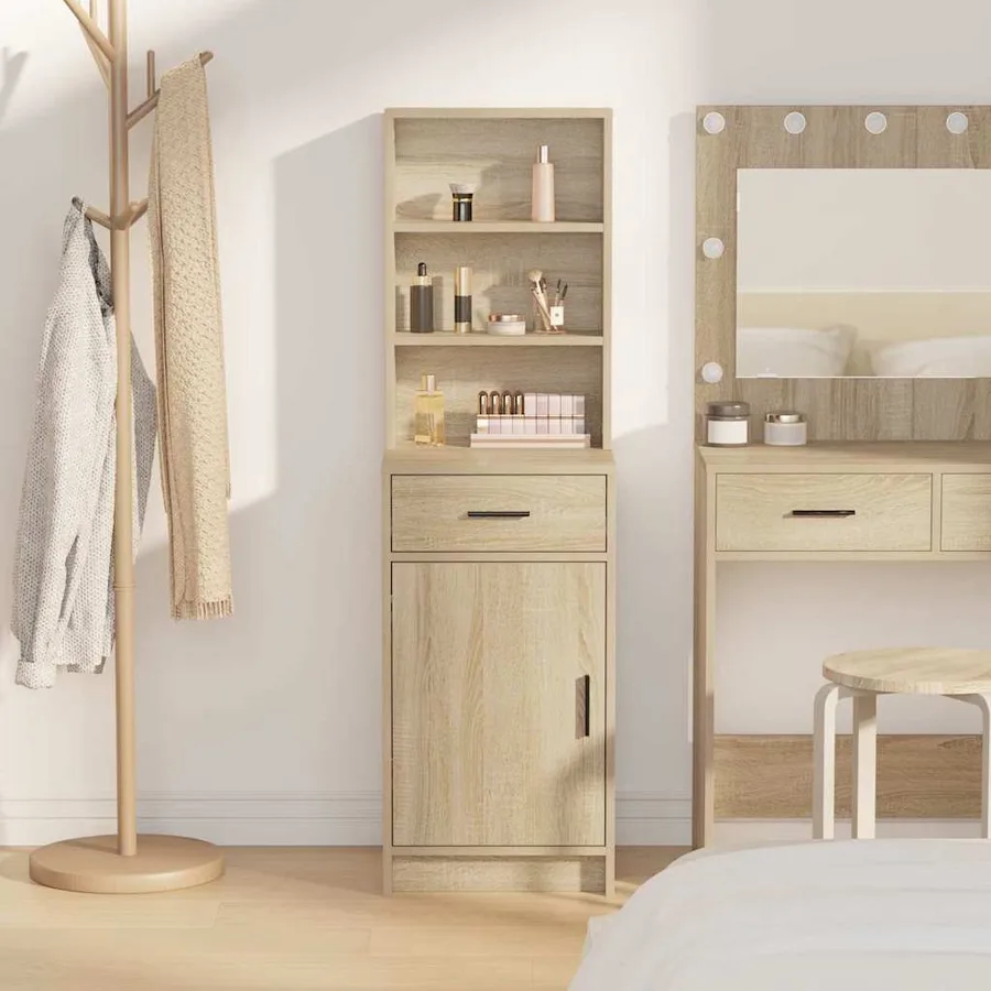 Haut Armoire Chêne Sonoma 40 x 40,5 x 135 cm Bois d'ingénierie - 4