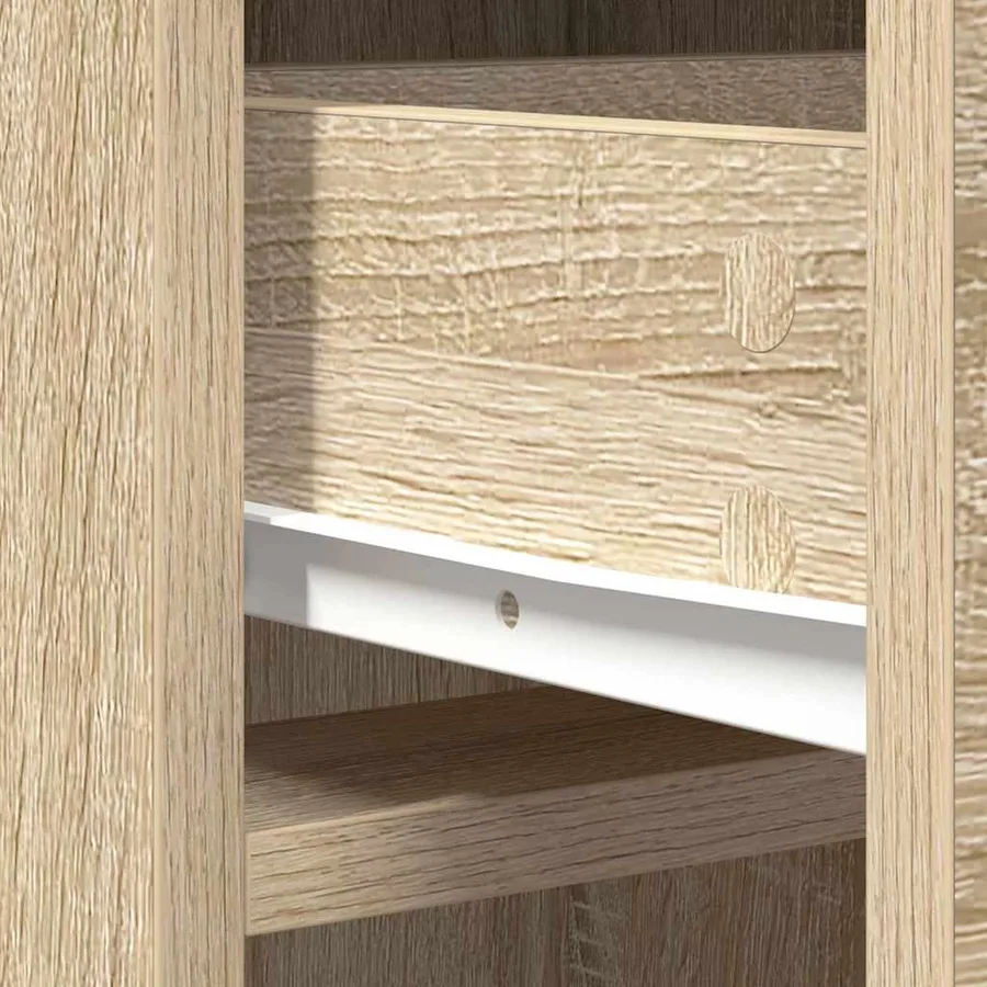 Haut Armoire Chêne Sonoma 40 x 40,5 x 135 cm Bois d'ingénierie - 8