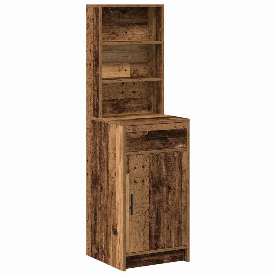 Haut Armoire Bois ancien 40 x 40,5 x 135 cm Bois d'ingénierie - 2
