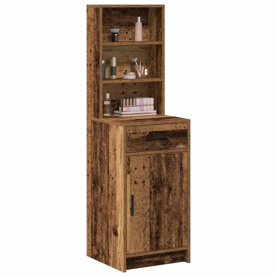 Haut Armoire Bois ancien 40 x 40,5 x 135 cm Bois d'ingénierie - 3