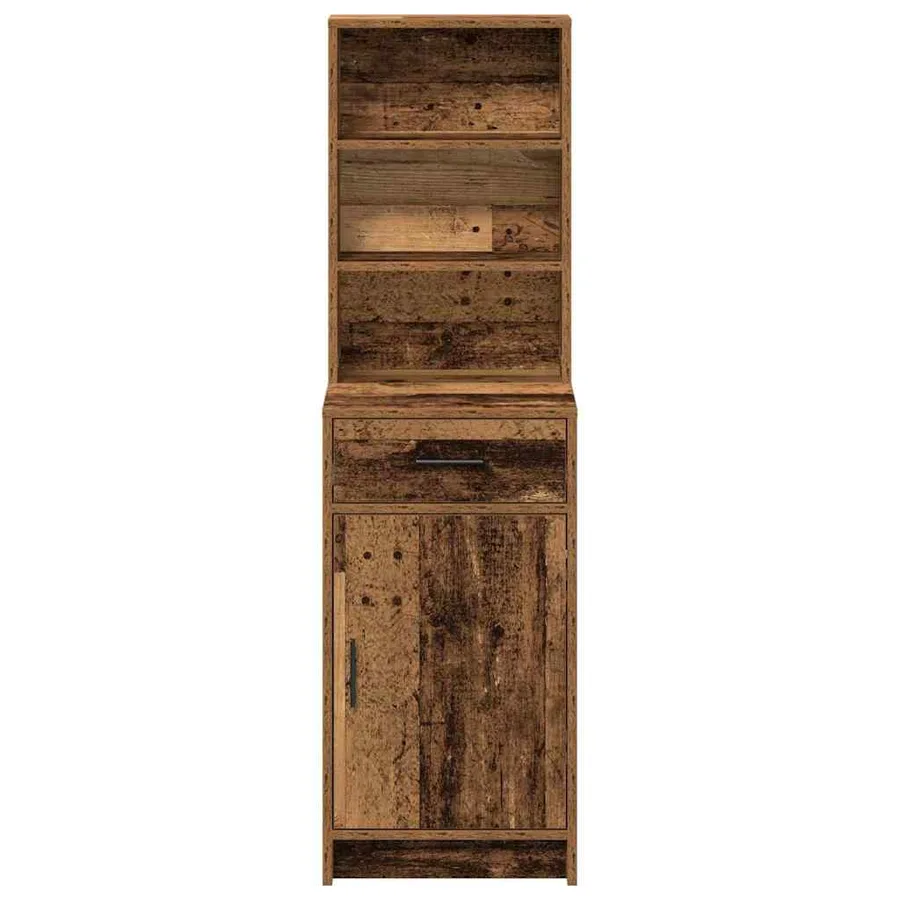 Haut Armoire Bois ancien 40 x 40,5 x 135 cm Bois d'ingénierie - 6