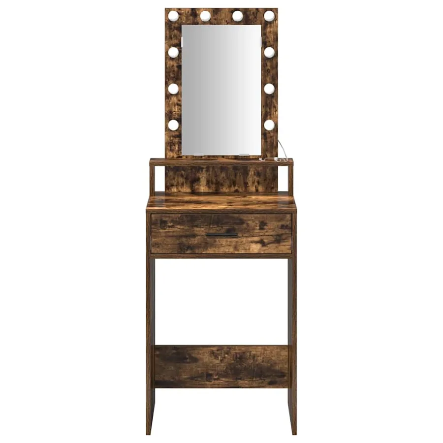 Table de Toilette Marron 50 x 41 x 140 cm Bois d'ingénierie - 5