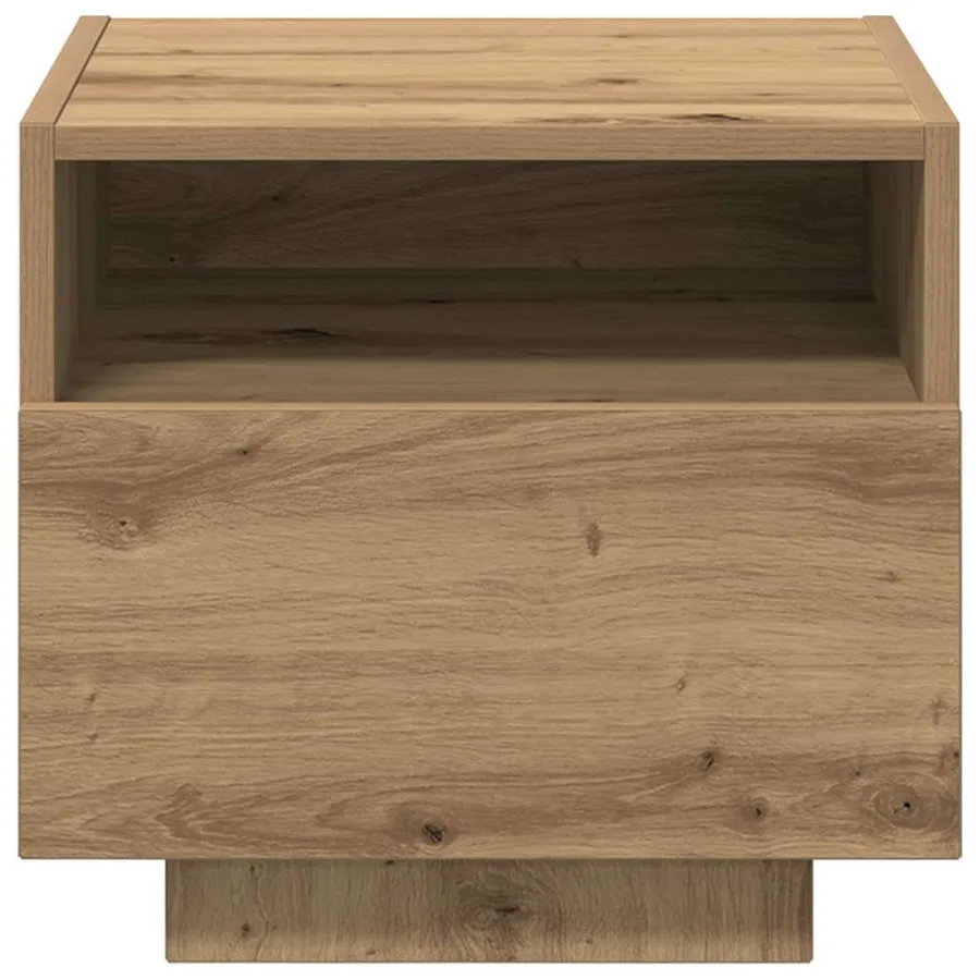 Cabinet de chevet Chêne artisanal 40 x 39 x 37 cm - 6