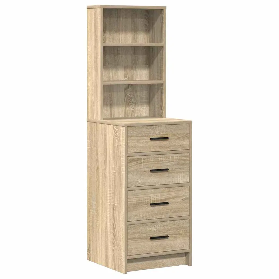 Table de Toilette Marron 78.5 x 41 x 135 cm Bois d'ingénierie - 6