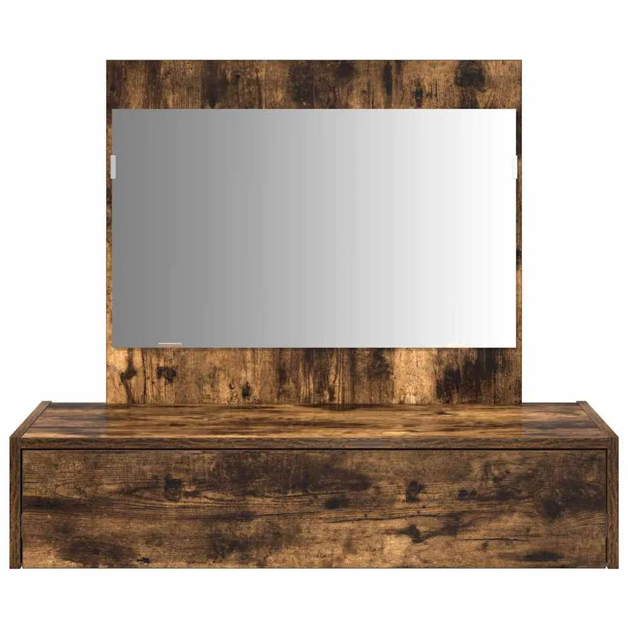 Table de Toilette Marron 83 x 40 x 70 cm Bois d'ingénierie - 6