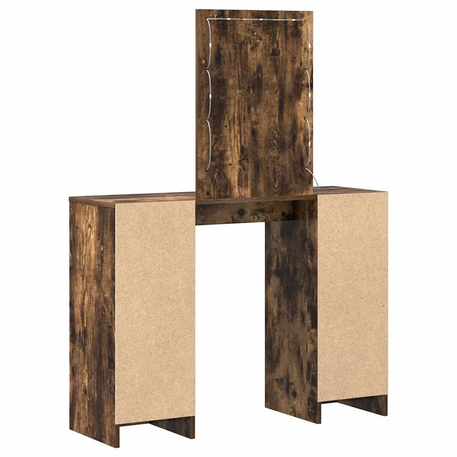 Table de Toilette Marron 102 x 33 x 135 cm Bois d'ingénierie - 7