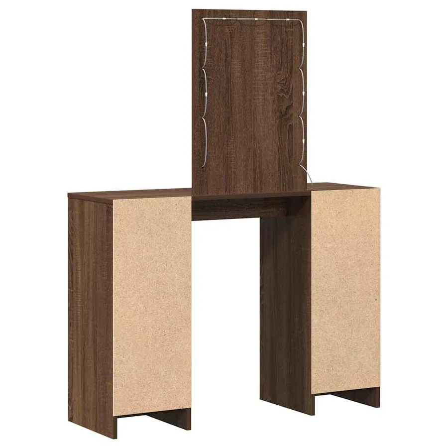 Table de Toilette Marron 102 x 33 x 135 cm Bois d'ingénierie - 7