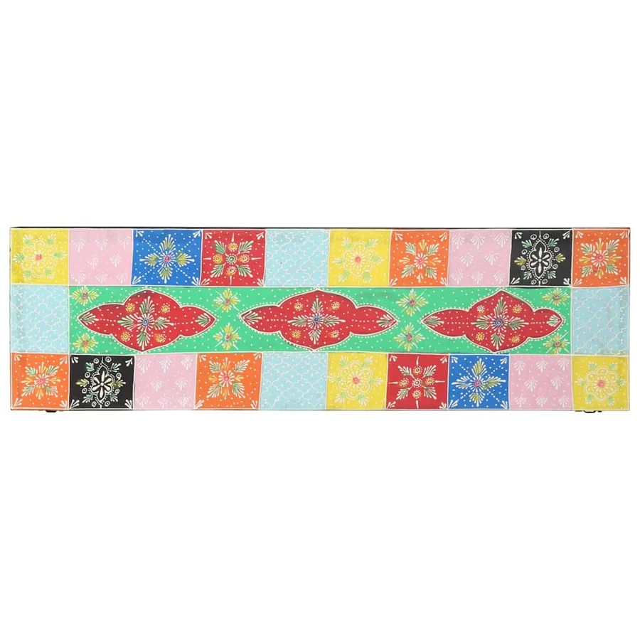Meuble TV Multicolore 100 x 30 x 22 cm Bois d'ingénierie - 4