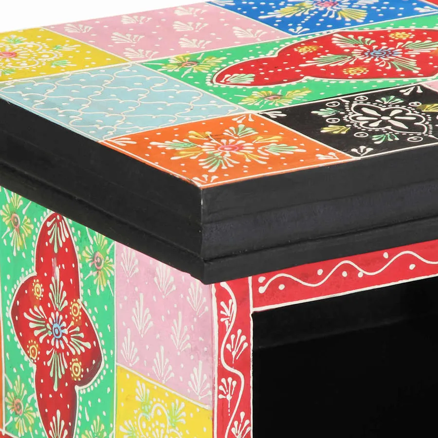 Meuble TV Multicolore 100 x 30 x 22 cm Bois d'ingénierie - 6