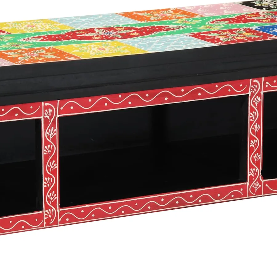 Meuble TV Multicolore 100 x 30 x 22 cm Bois d'ingénierie - 7