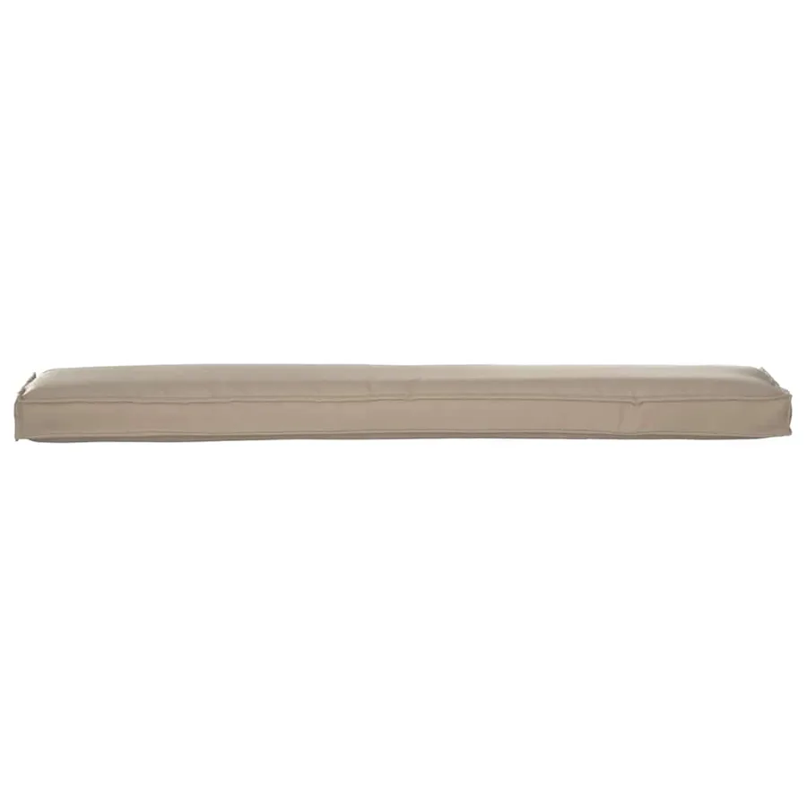 Coussin de palette Taupe 200 x 40 x 8 cm Tissu Oxford - 6
