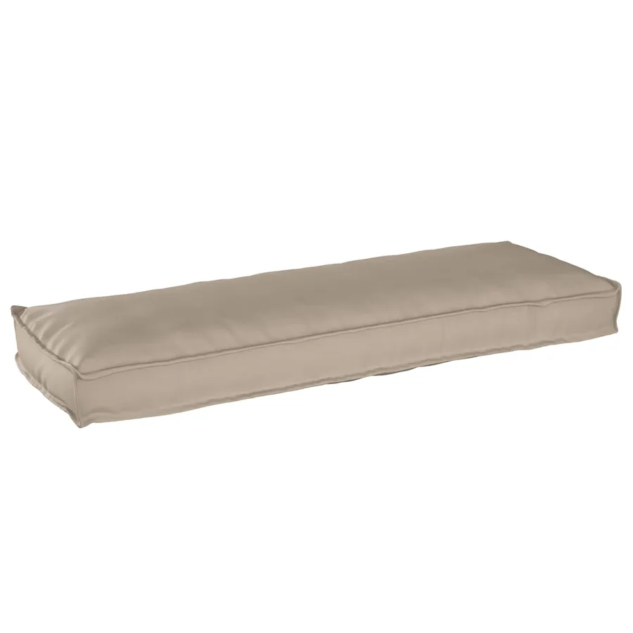 Coussin Taupe 120 x 40 x 8 cm Tissu Oxford
