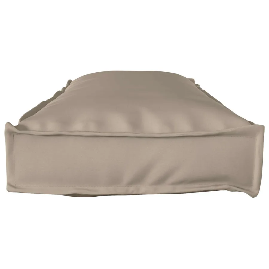 Coussin Taupe 120 x 40 x 8 cm Tissu Oxford - 4