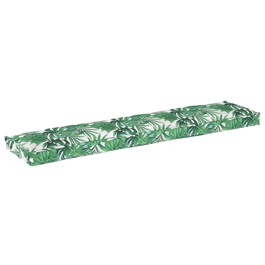 Coussin de palette Floral Motif Feuille Verte 180 x 40 x 8 cm - 2