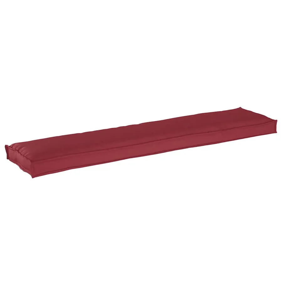 Coussin de palette Bordeaux 180 x 40 x 8 cm Tissu Oxford - 2
