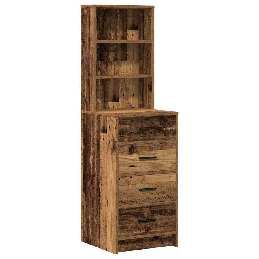 Table de Toilette Marron 78.5 x 41 x 135 cm Bois d'ingénierie - 6