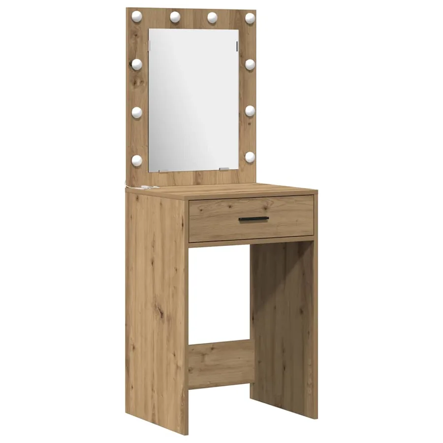 Table de Toilette 2 pcs Marron 50 x 41 x 135 cm - 5
