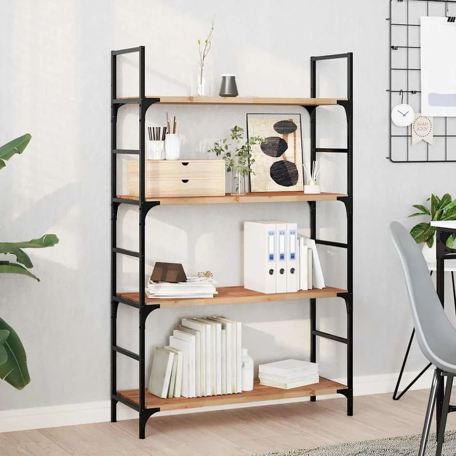 Étagères flottantes 2 pcs 80x30x2 cm acacia massif à l'huile