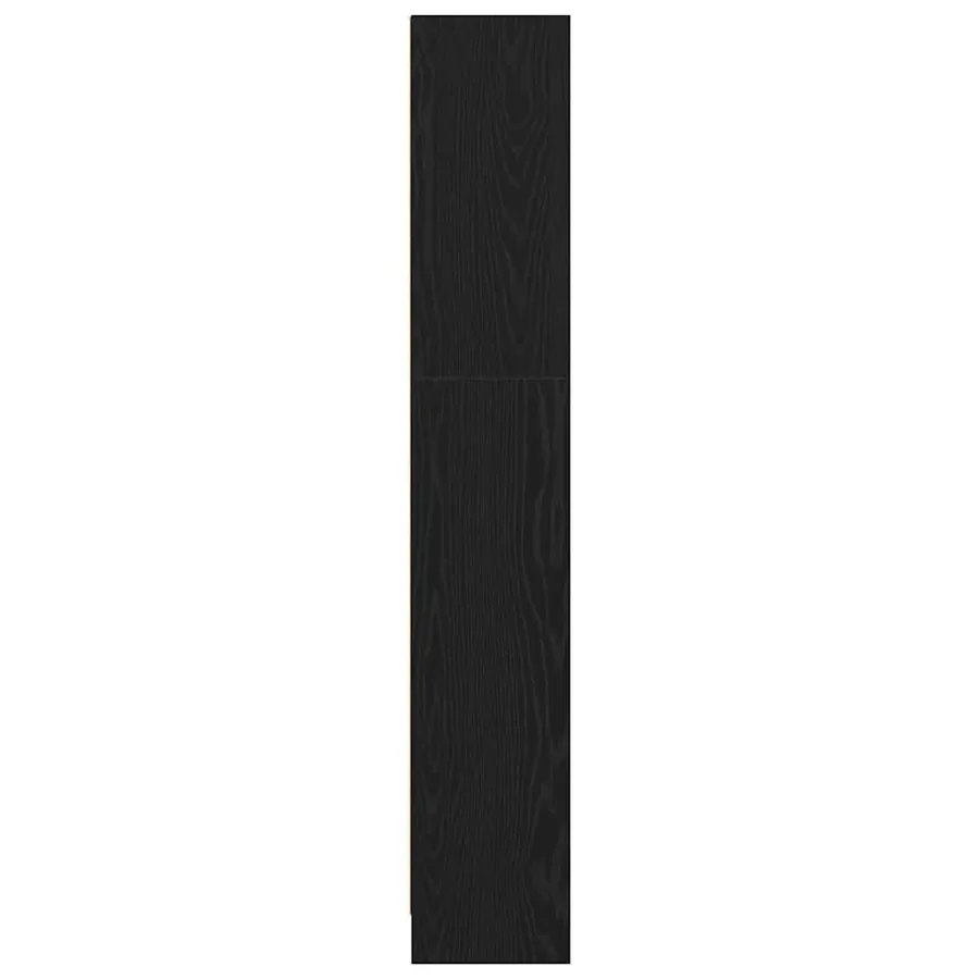 Étagère Chêne noir 60 x 24 x 143 cm Bois d'ingénierie - 7