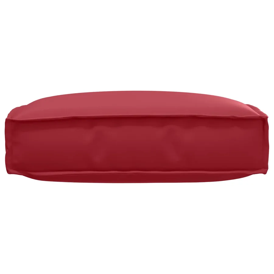 Coussin Bordeaux 60 x 60 x 12 cm Tissu Oxford - 4