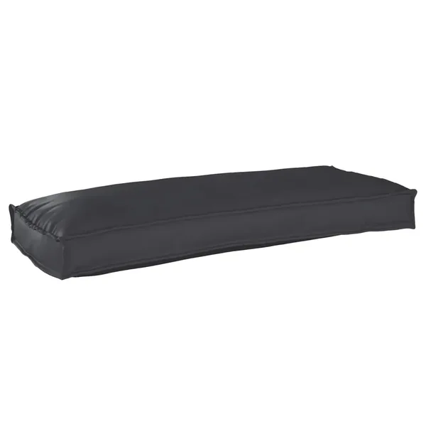 Coussin Noir 100 x 40 x 8 cm Tissu Oxford