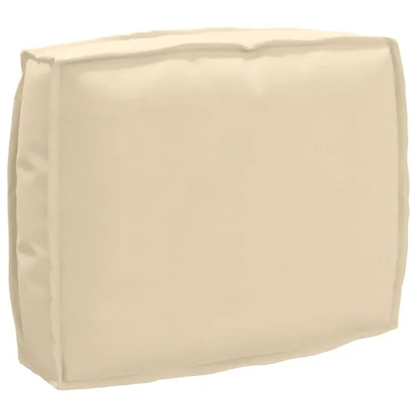 Coussin Beige 50 x 40 x 12 cm Tissu Oxford