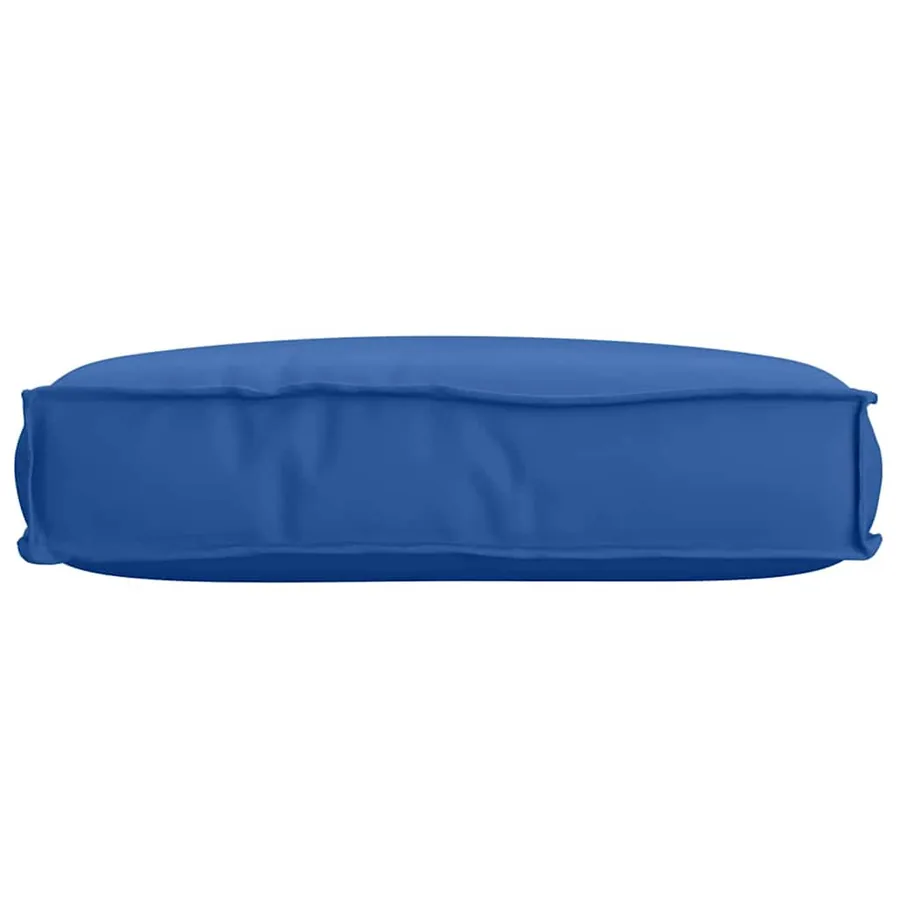 Coussin Bleu royal 60 x 40 x 8 cm Tissu Oxford - 4