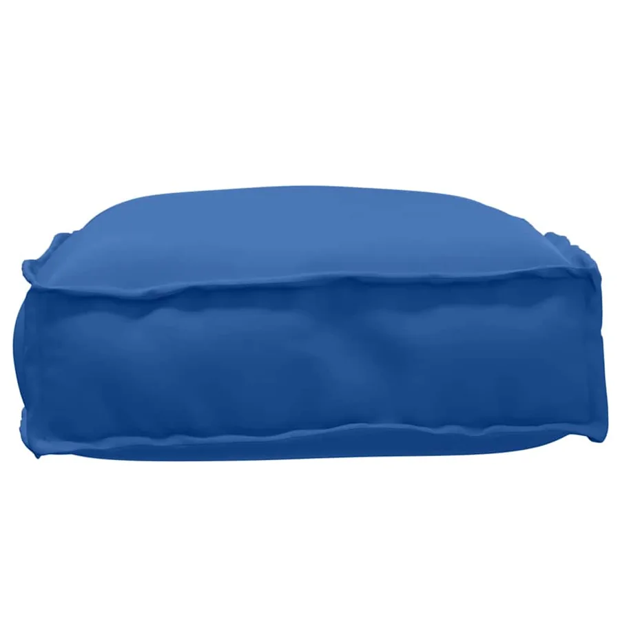 Coussin Bleu royal 60 x 40 x 8 cm Tissu Oxford - 5