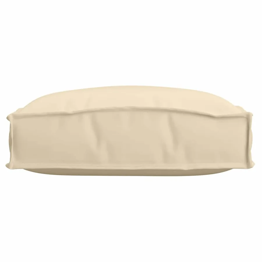 Coussin 6 pcs Beige 40 x 40 x 8 cm Tissu Oxford - 6