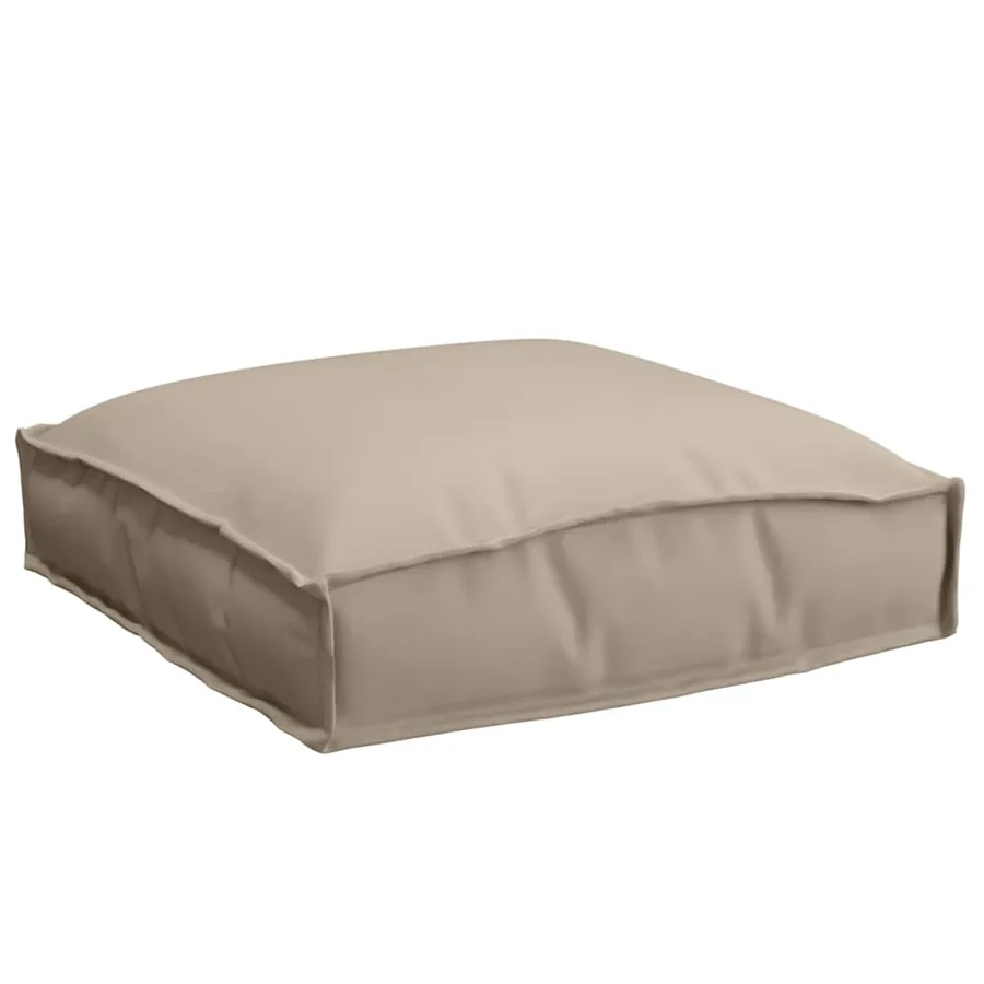 Coussin 4 pcs Taupe 40 x 40 x 8 cm Tissu Oxford - 5