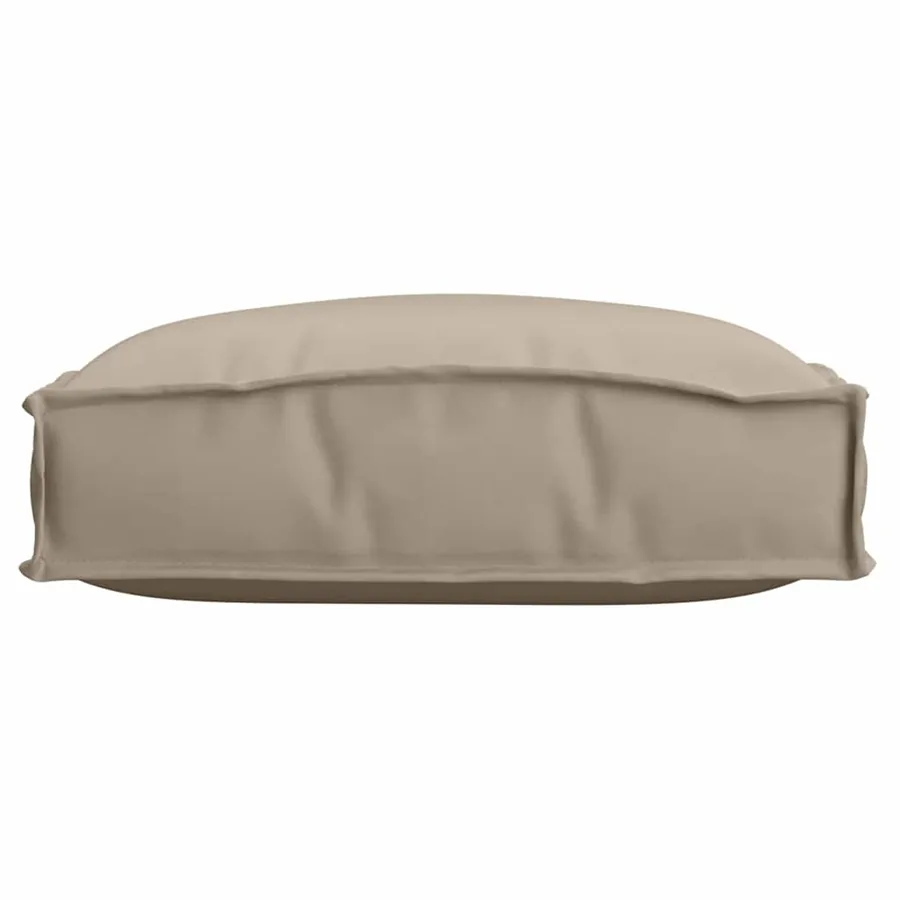 Coussin 4 pcs Taupe 40 x 40 x 8 cm Tissu Oxford - 6