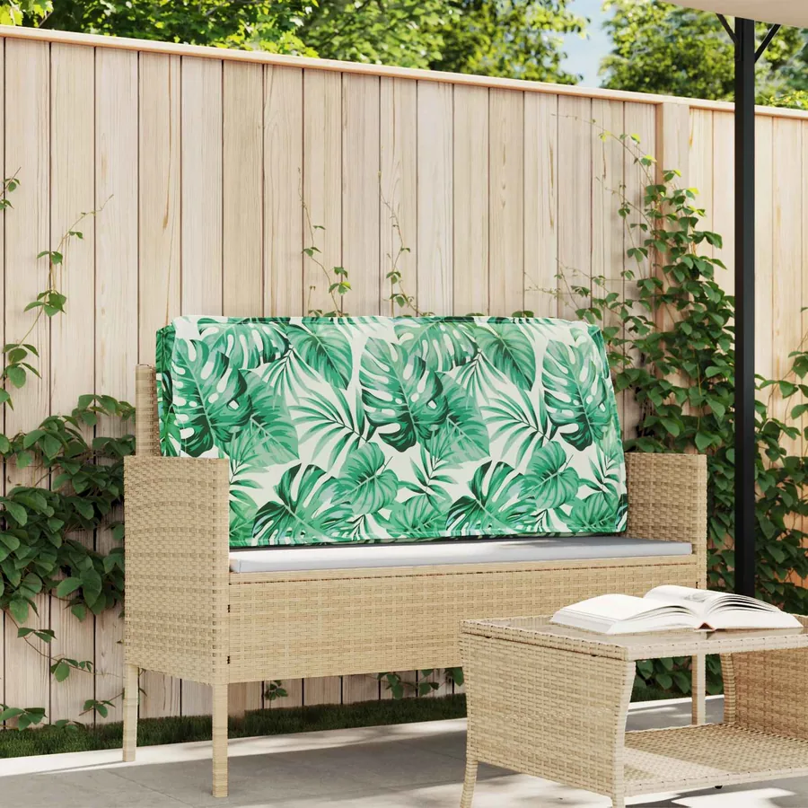 Coussin Motif feuille 120 x 60 x 12 cm Tissu Oxford Feuille - 4